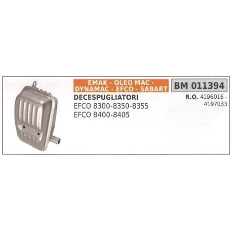 EMAK Schalldämpfer EFCO Freischneider 8300 8350 8355 8400 8405 011394