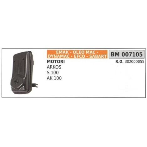 EMAK silencieux débroussailleuse S 100 AK 100 007105
