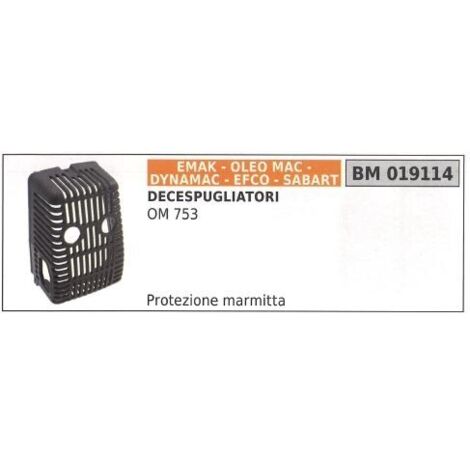 EMAK silencieux OM 753 débroussailleuse 019114