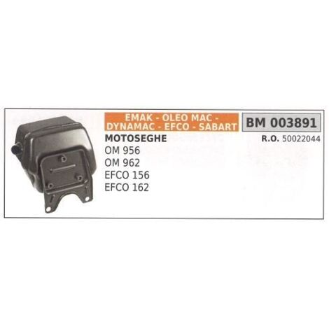 EMAK silencieux OM 956 962 EFCO tronçonneuse 156 162 003891