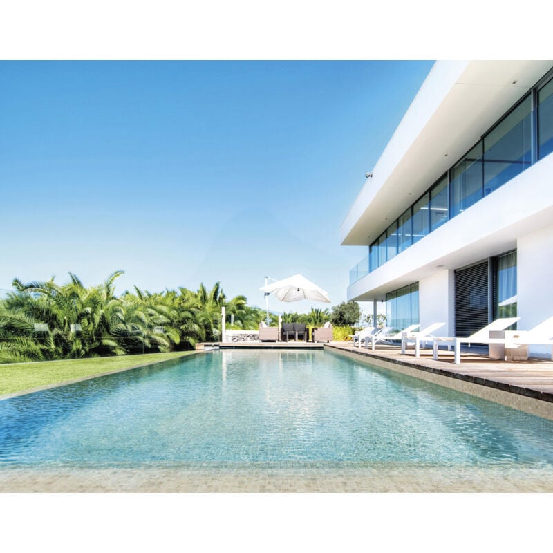 Stone By Stone - Emaux de verre - ecostones - Crema Marfil Matte - 2,5x2,5x0,5cm - Mat - (2,03 m²)