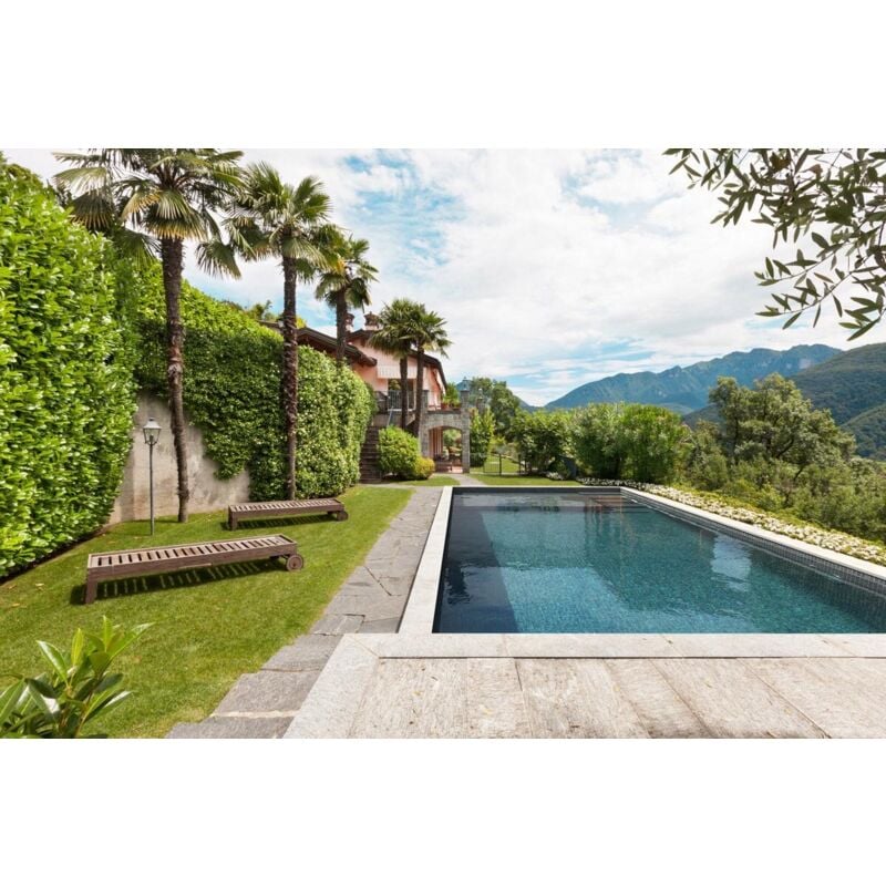 Stone By Stone - Emaux de verre - ecostones - Nero Calatorao Matte - 5x5x0,5cm - Mat - (0,49 m²)