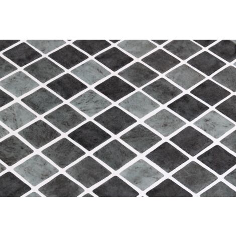 Emaux de verre - VANGUARD STONES - Black Rock Matte - 5x5x0,5cm