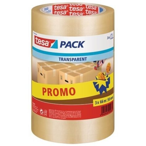 Emballer - Multi Usages 66mx50mm Transparent Pack Promo De 3rlx