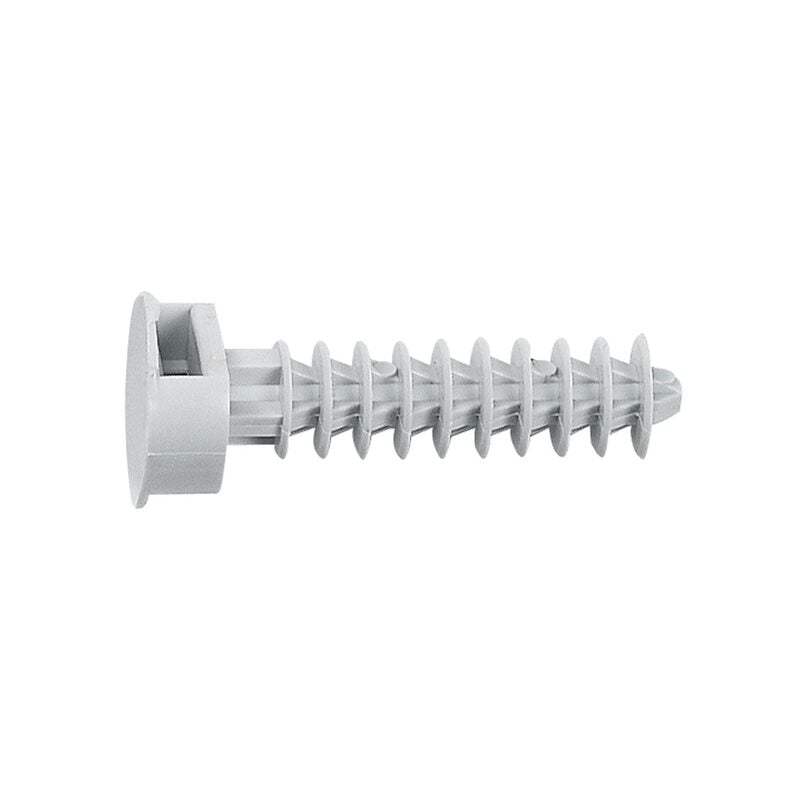 Legrand - Embase à cheville pour perçage - diam. 8 mm - gris