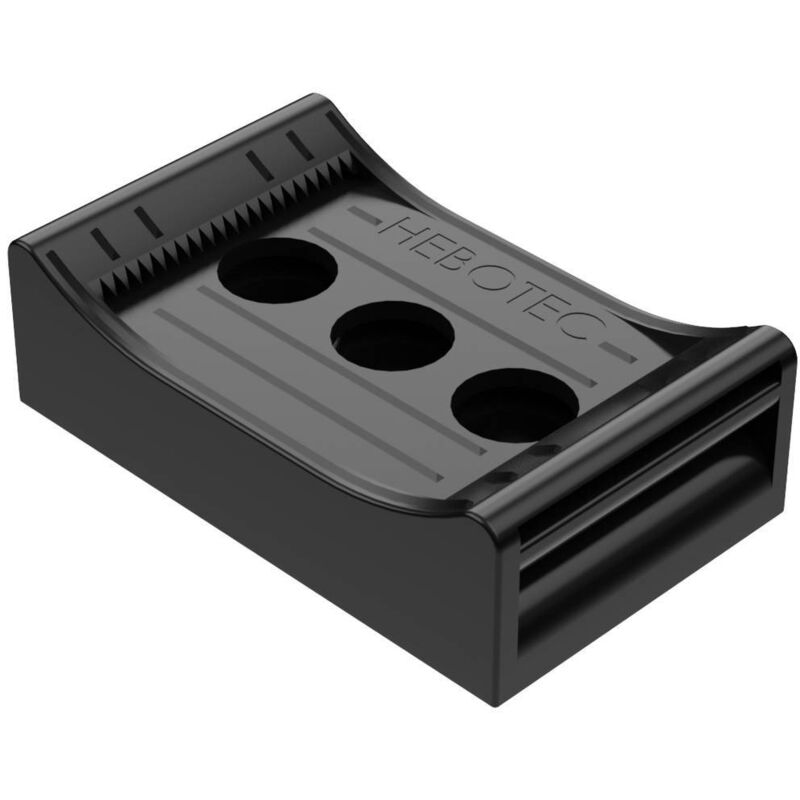 Kbs 20 - 100 embase auto-agrippante à visser noir 1 pc(s) 3011-010 - Hebotec