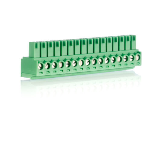 Embase CI Phoenix Contact 16 contacts 1 rangée(s) pas de 3.81mm série MC 1.5/16-ST-3.81 ( Prix pour 1 )