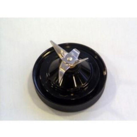 Embase couteau noir pour bol blender Kenwood – Couteau et axe inclus – Compatible modèles SB306 à SB310 – Pièce détachée électroménager