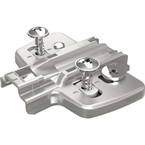 Embase cruciforme à visser - Distance : 3 mm - HETTICH