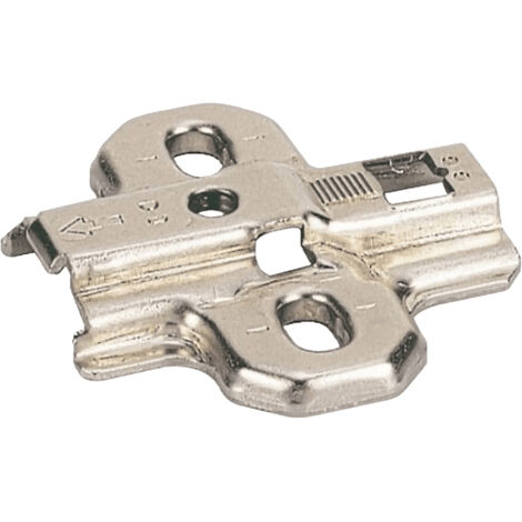 Embase cruciforme à visser - Distance : 5 mm - HETTICH
