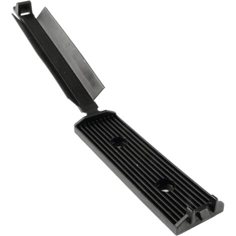 Embase de fixation HellermannTyton FKH80APT-A-BK 151-03681 noir autocollant, vissable avec colle acrylate, pour câble plat 1 pc(s) A761213