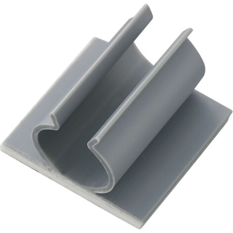 Embase de fixation Plage de Ø du faisceau: 12.70 mm (max) TRU COMPONENTS 543379 gris 1 pc(s) S479661