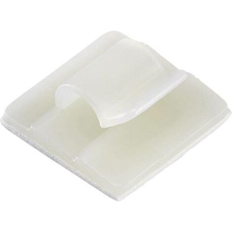 Embase de fixation Plage de Ø du faisceau: 4.90 mm (max) TRU COMPONENTS TC-FC0605203 1593108 naturel 1 pc(s) S029761
