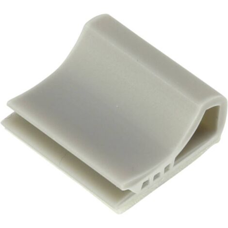 Embase de fixation TRU COMPONENTS TC-6645720 gris clair 100 pc(s) X891271