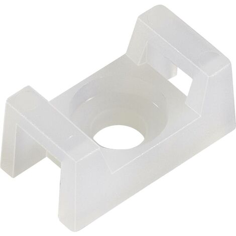 Embase de fixation TRU COMPONENTS TC-HC1S203 1593056 blanc 1 pc(s) S027381