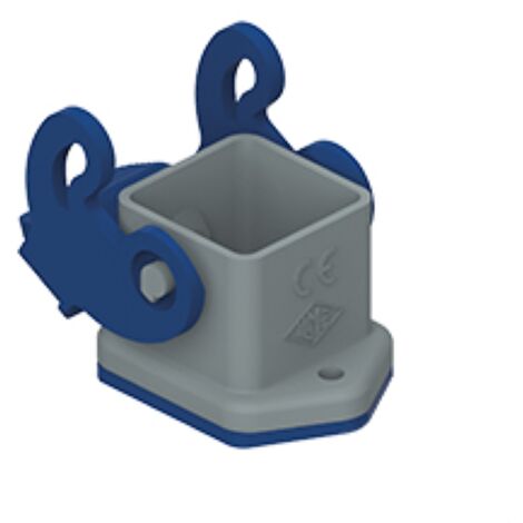 embase encastrée - 1 levier - gabarit 21.21 - serie ttype-h - ilme ckh03i