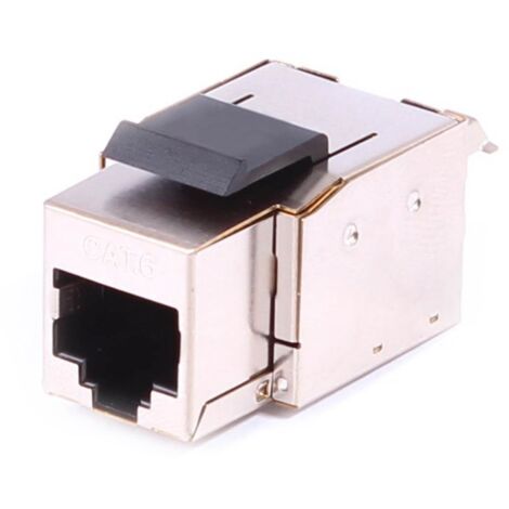 Embase Keystone Eco RJ45 Cat 6 FTP Autodenudante pour Panneaux 16 Ports Uniformatic 25207