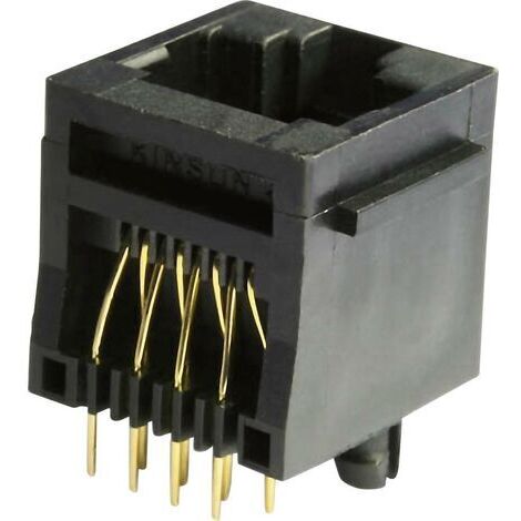 Embase modulaire femelle econ connect MEB8/8PST RJ45 embase femelle, verticale Pôle: 8 noir 1 pc(s) Y721471