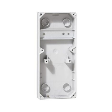Embase P17 boîtier 280x125mm pour plastron 280x125mm pour composer un coffret P17 LEGRAND 057711