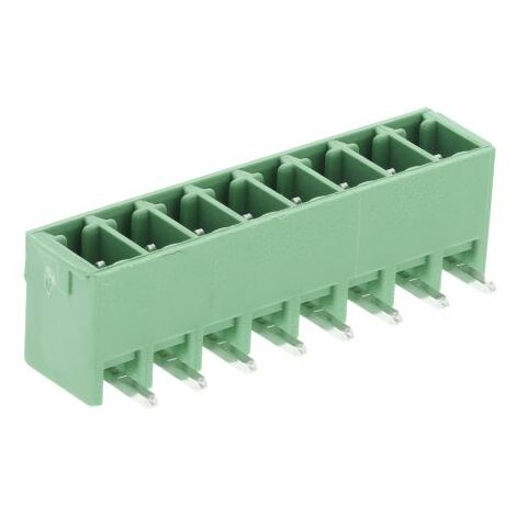 Embase pour CI Phoenix Contact, MC 1.5/ 8-G-3.81, 8 pôles , 3.81mm 1 rangée, 8.0A, Angle droit