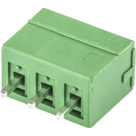 Embase pour CI Phoenix Contact, MCV 1.5/ 3-G-3.81, 3 pôles , 3.81mm 1 rangée, 8.0A, Droit