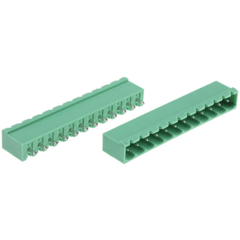 Embase pour CI Phoenix Contact, MSTBVA 2.5/12-G-5.08, 12 pôles , 5.08mm 1 rangée, 12.0A, Droit