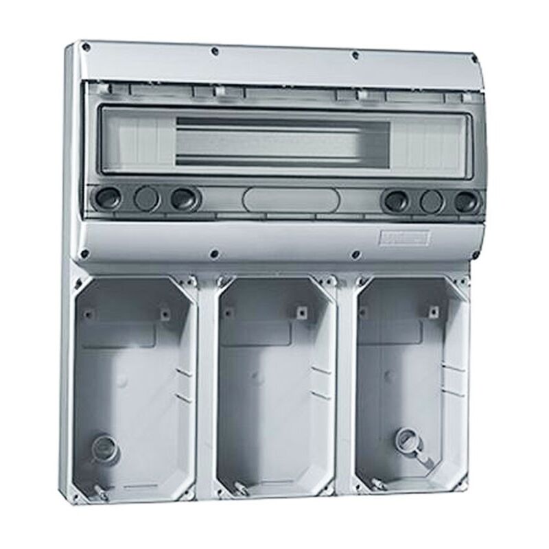Legrand - Base murale pour 6 x 16A ou 3 prises verrouillées 057706