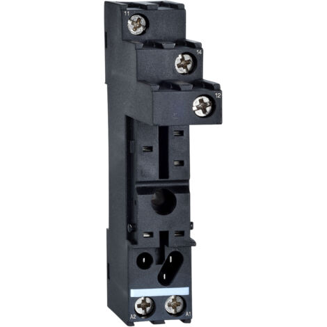 embase - pour relais rsb - 12a - borne à vis - schneider electric rsze1s35m