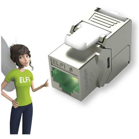 Embase Rj45 Cat6a Ftp Elfi X8