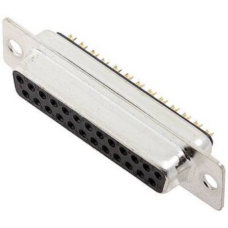 Embase SUB-D femelle Nombre de pôles: 25 encitech DB25-SS 2101-0180-13 180 ° fût à souder 1 pc(s) Tray R514071
