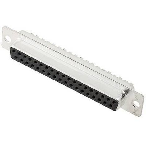 Embase SUB-D femelle Nombre de pôles: 37 encitech DB37-SS 2101-0180-14 180 ° fût à souder 1 pc(s) Tray R510791
