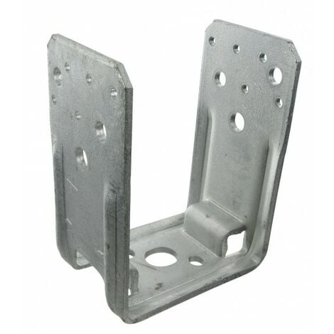 Embases de poteau en U PU 141x70mm - ep 4mm