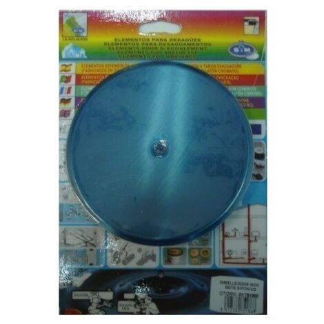 Embellecedor Baño Sifon 135Mm Inox S M