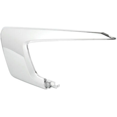 Embellecedor cromado de ABS para el parachoques delantero del Mitsubishi Outlander Sport 2016-2019, accesorio protector y elegante.