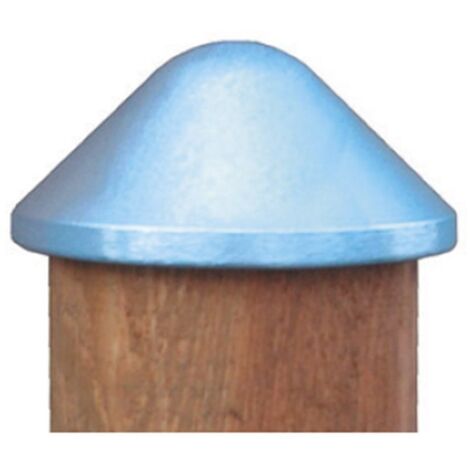Embellecedor de aluminio - Punta Conica  12 cm. (Negra) -