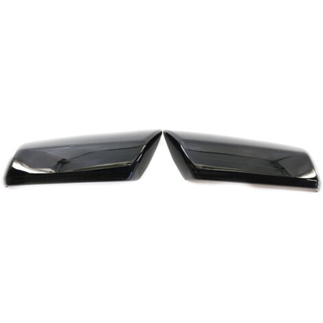 Embellecedor de espejo retrovisor lateral negro brillante (superposición) para Chevy Impala 2014-2020 - Kit de 2 piezas - Diseño premium, fácil instalación sin quitar el original.