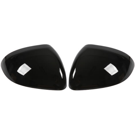 Embellecedor de la carcasa del retrovisor para Mercedes-Benz Clase C W206 2022+ (Negro brillante, kit de 2 piezas de ABS)