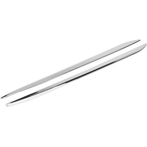 Embellecedor decorativo para la moldura de la puerta del Mercedes Benz Clase E W213 2016-2018 en ABS plateado