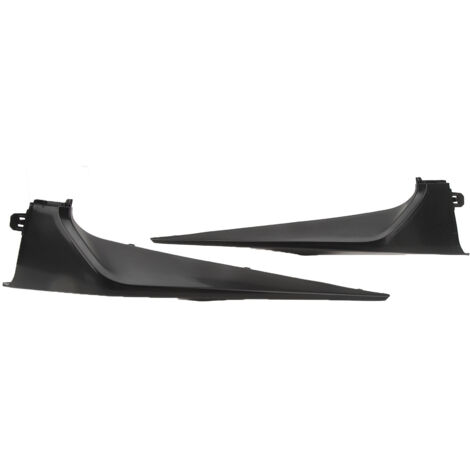 Embellecedor inferior de la rejilla del parachoques delantero - Embellecedor negro mate 52113-02030 para Toyota Corolla SE/XSE 2019-2023 - 2 piezas