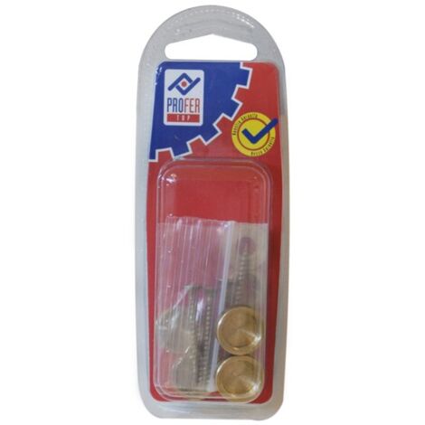 EMBELLECEDOR LISO LATON B 4 PZ - 16 MM