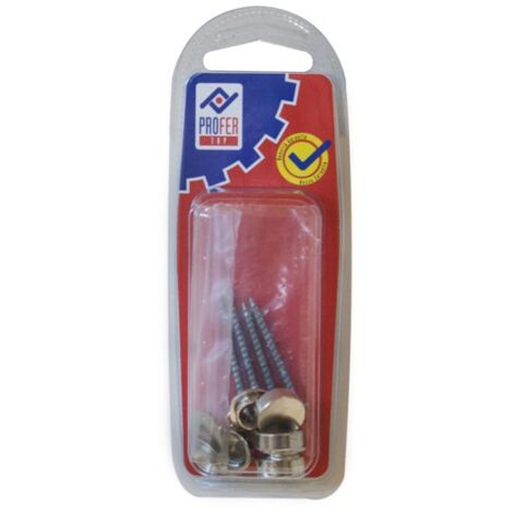 EMBELLECEDOR LISO NIQUEL B 4PZ - 14 MM