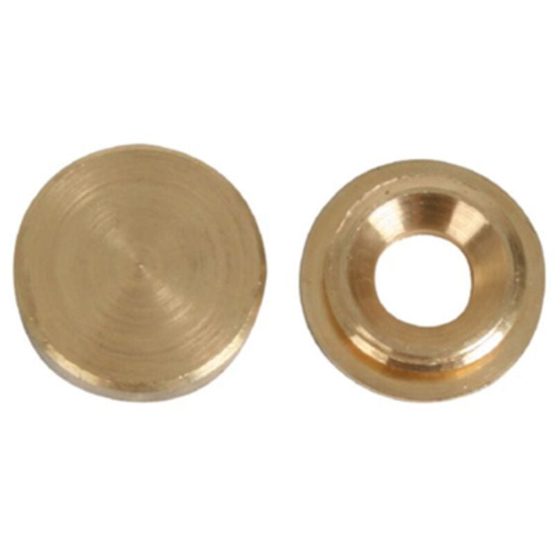 Bolsa de 10 embellecedores Ø14mm lapidado cromo