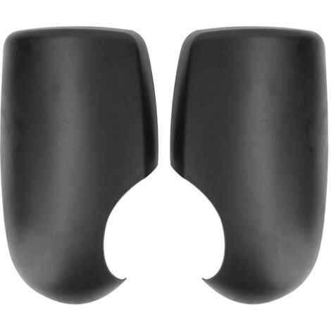 Embellecedores de espejos retrovisores para Ford Transit MK6-MK7 (2000-2013) – ABS negro – Par de 2