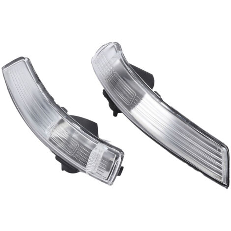 Embellecedores de intermitentes para retrovisores Ford Focus Mondeo - Par de policarbonato resistente 2010-2014 (1538488 y 1538489)