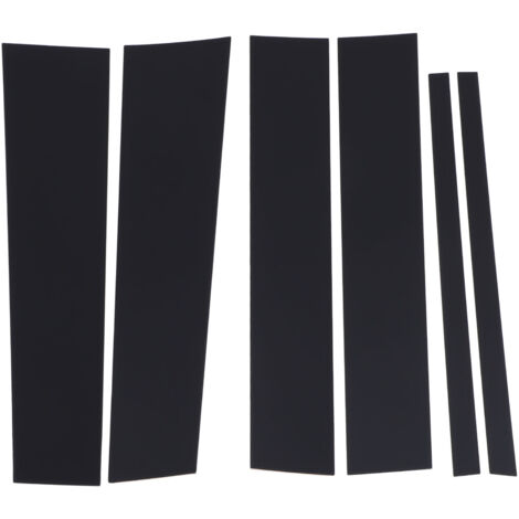 Embellecedores de paneles de puerta  Embellecedores de puerta  Nissan Titan 2004-2015  Kit de 6 piezas en negro brillante con acabado espejo y fácil instalación