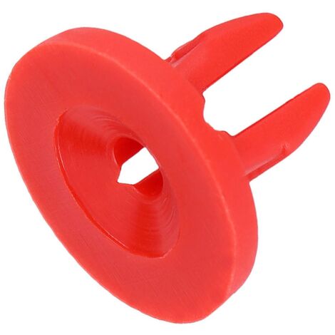 Embellecedores inferiores del motor (20 piezas) - Clips y tornillos - Negro y rojo - Para Ford Focus y Mondeo MK3/MK4