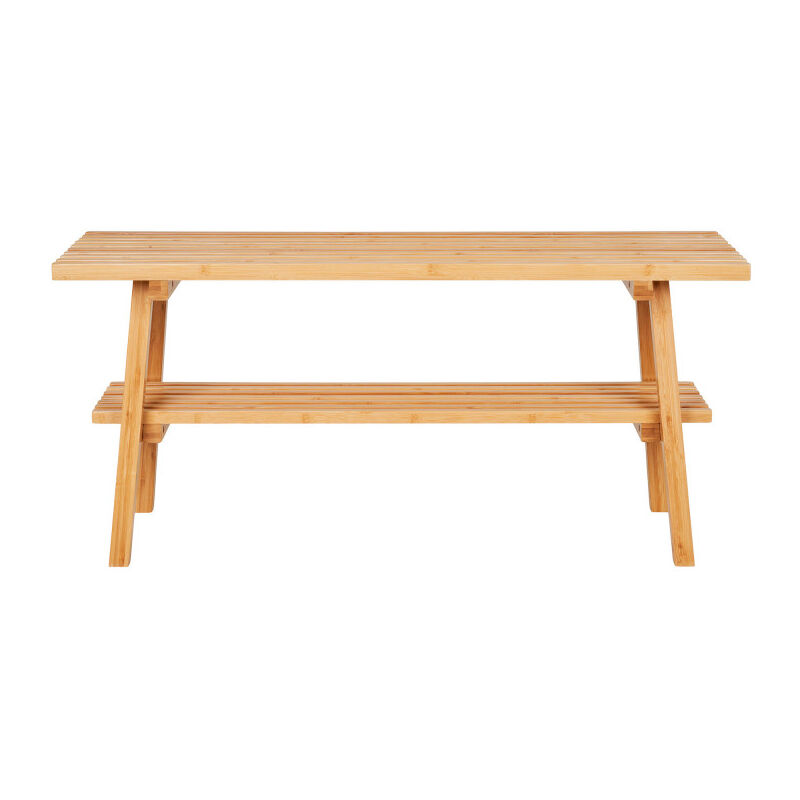House Nordic - Banc 70x28x45 cm en bambou naturel - djega