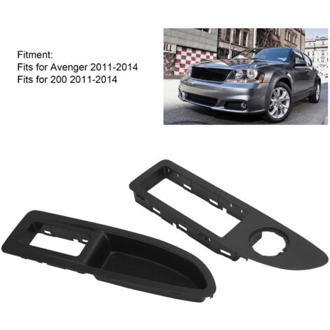 Emblema para interruptor de ventana 68223848AA para Dodge Avenger 2011-2014 - Paquete de 2