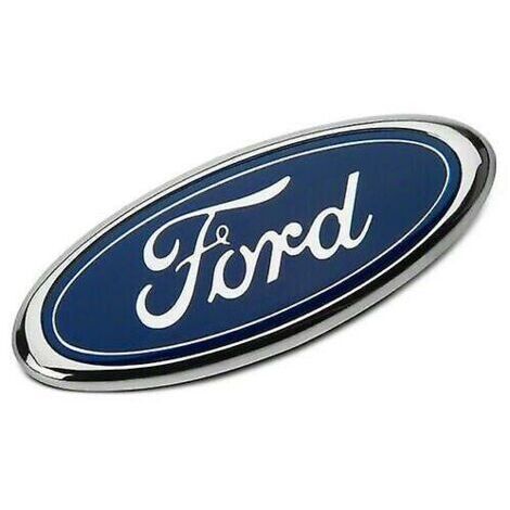 Emblème d'insigne de calandre ovale ford bleu 9 "3 broches pour transit mk6 mk7 2006 - 2014