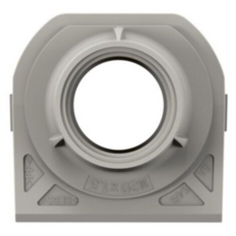 embout - 1 entrée iso 20 - gris - legrand plexo 069660l